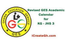 New 2023 GES Academic Calendar for Basic Schools