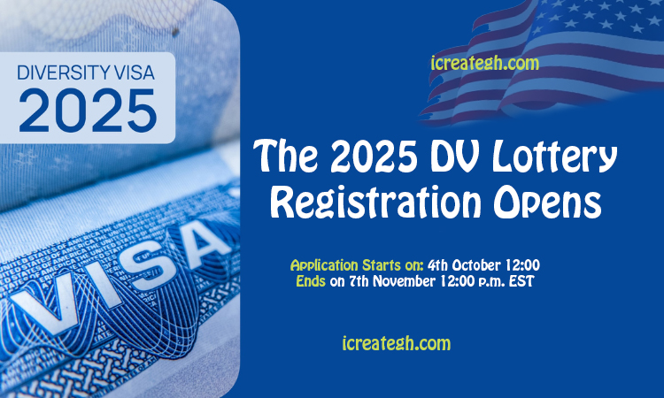 The 2025 DV Lottery Registration Opens