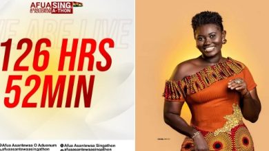 Afua Asantewaa Singathon Second Attempt Unsuccessful