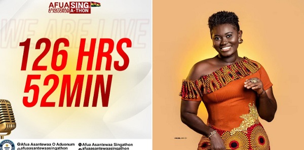 Afua Asantewaa Singathon Second Attempt Unsuccessful