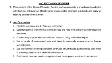 Massive Recruitment of Teachers With Bachelor of Education (B.Ed) Degree